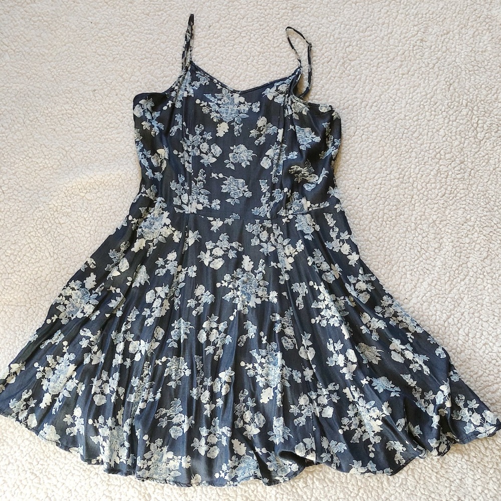 Cute Floral Skater Dress